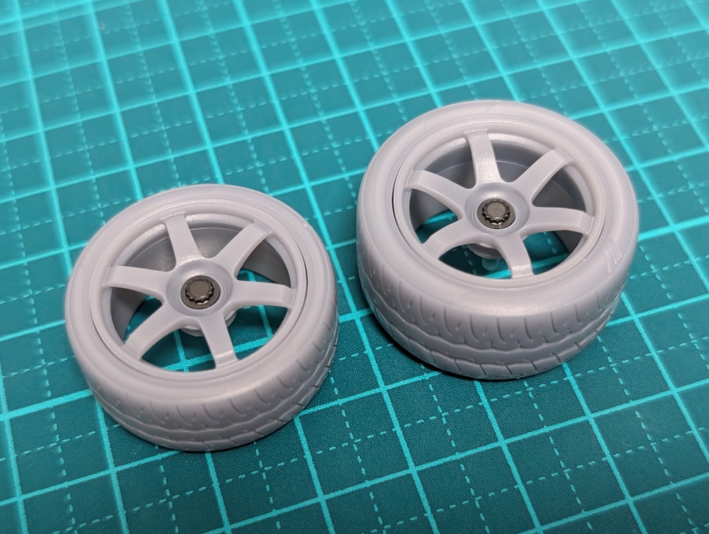 1/24 911 GT3 RS (992) タイヤ&ホイールセット for T