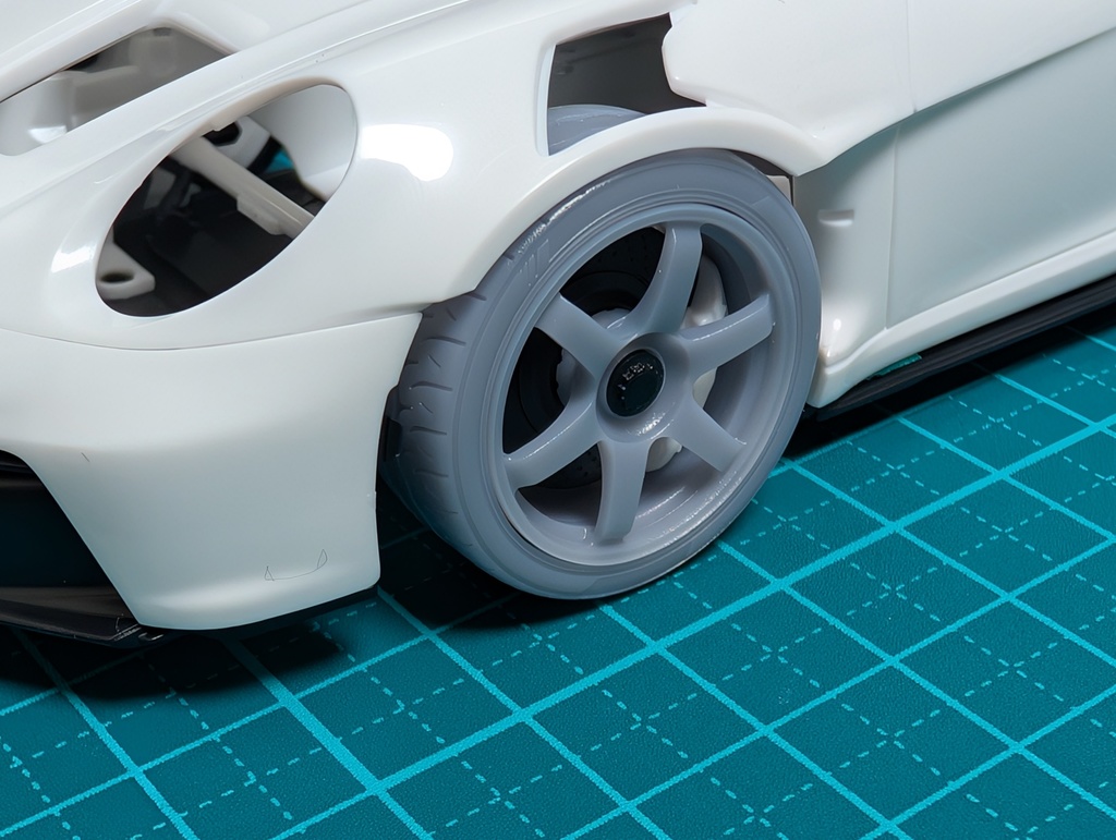 1/24 911 GT3 RS (992) タイヤ&ホイールセット for T
