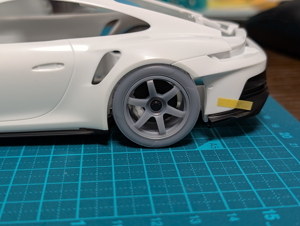1/24 911 GT3 RS (992) タイヤ&ホイールセット for T