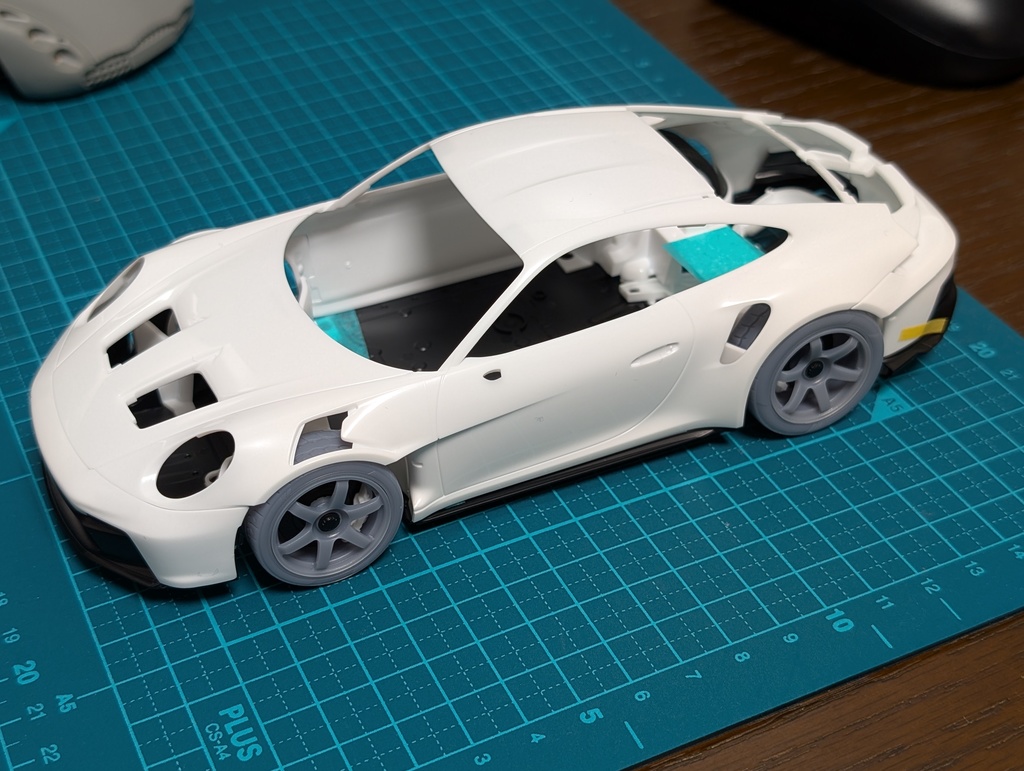 1/24 911 GT3 RS (992) タイヤ&ホイールセット for T