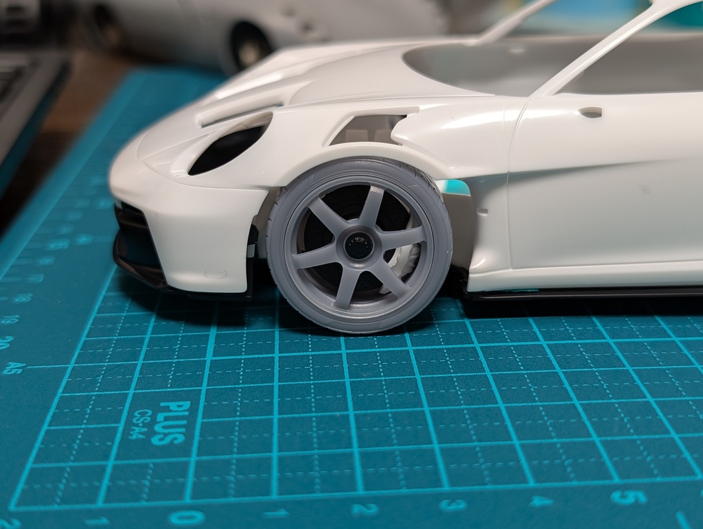 1/24 911 GT3 RS (992) タイヤ&ホイールセット for T