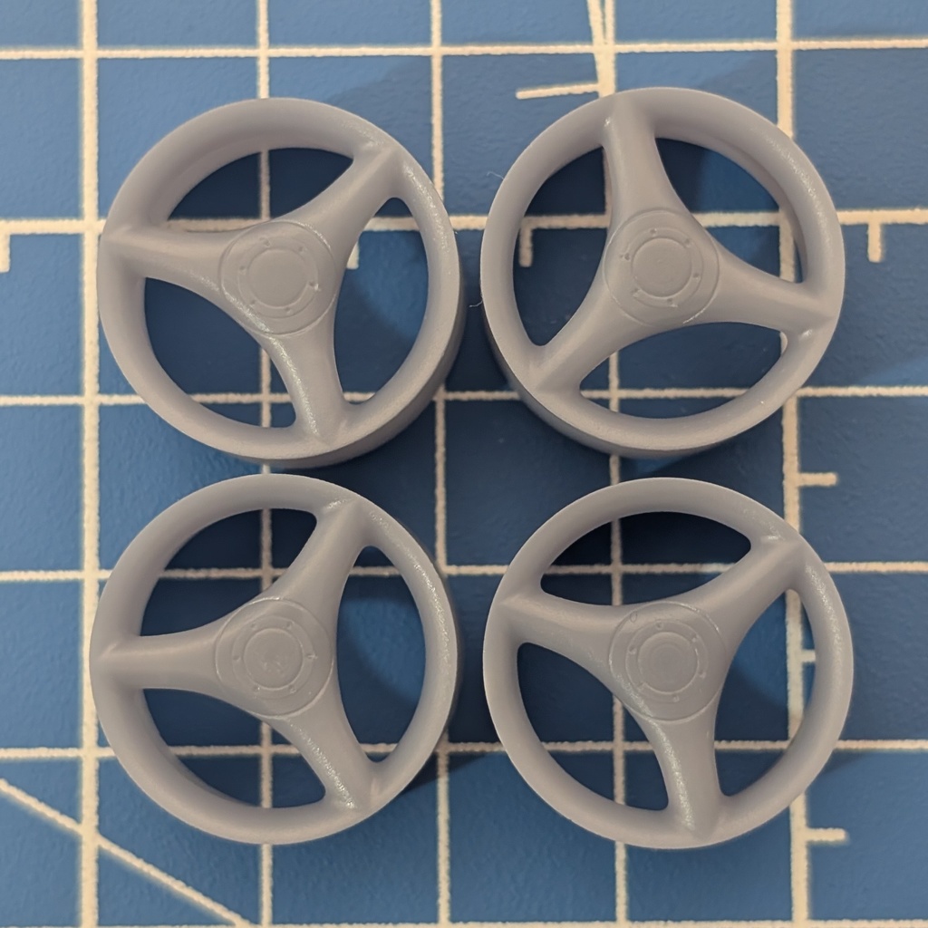 1/24 3Dプリントホイール 17インチ ANT-10917