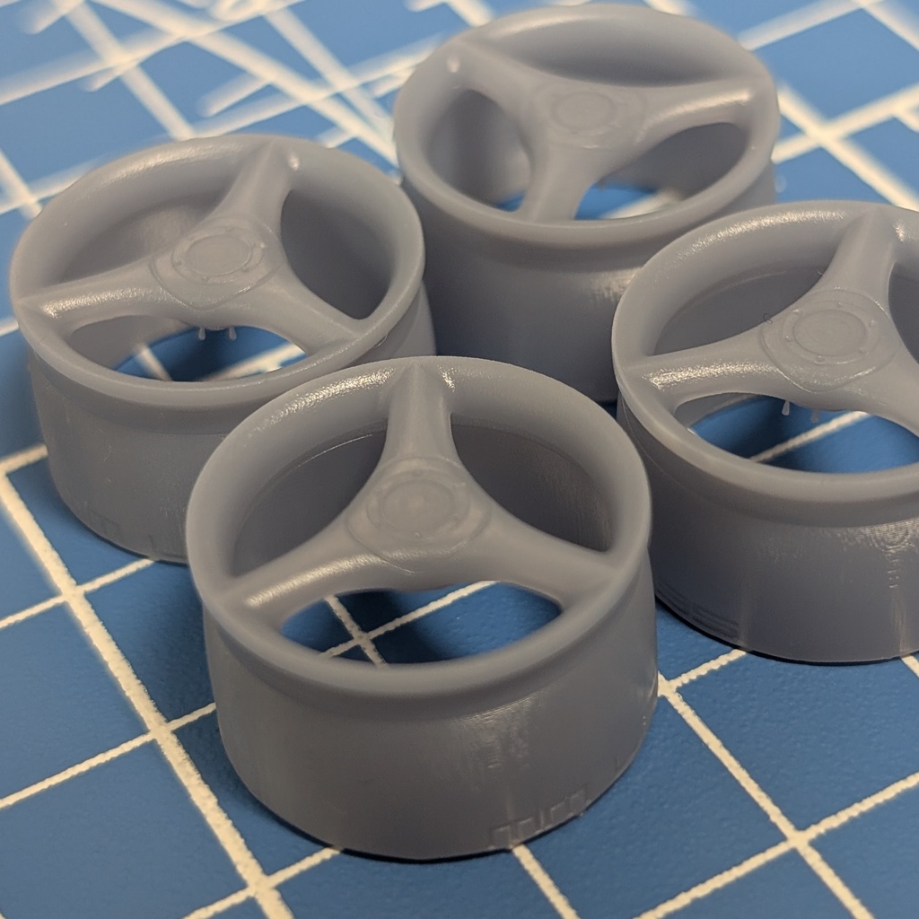 1/24 3Dプリントホイール 17インチ ANT-10917