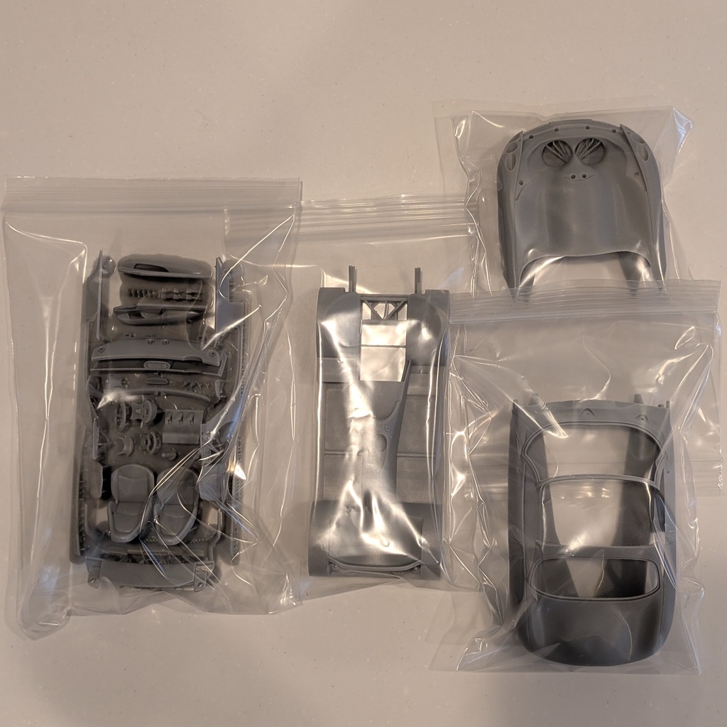 1/24 Tuscan Type 3Dプリントキット