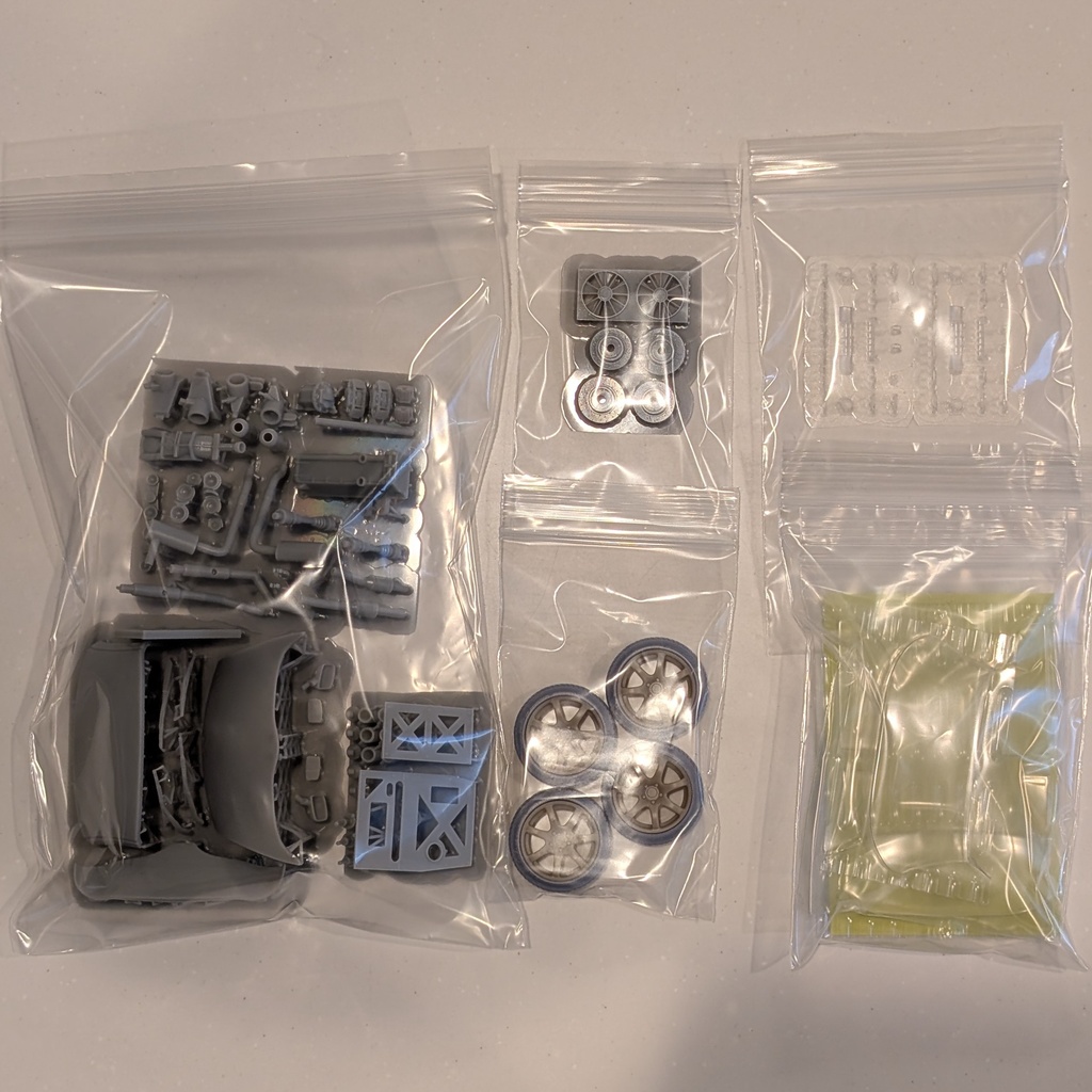 1/24 Tuscan Type 3Dプリントキット