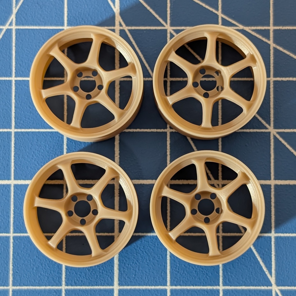 1/24 自作ホイール 18インチ SS-TC18