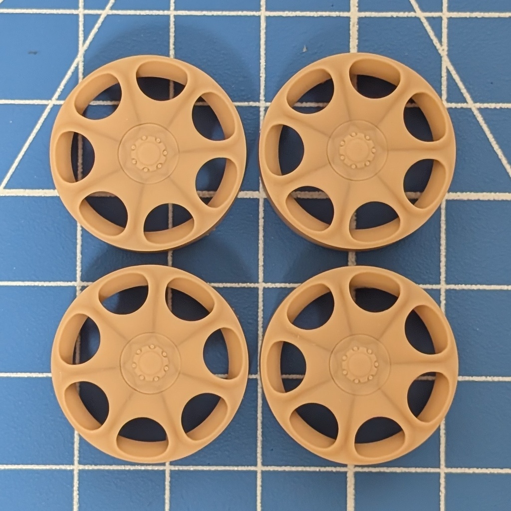 1/24 3Dプリントホイール 18インチ CEC-16918