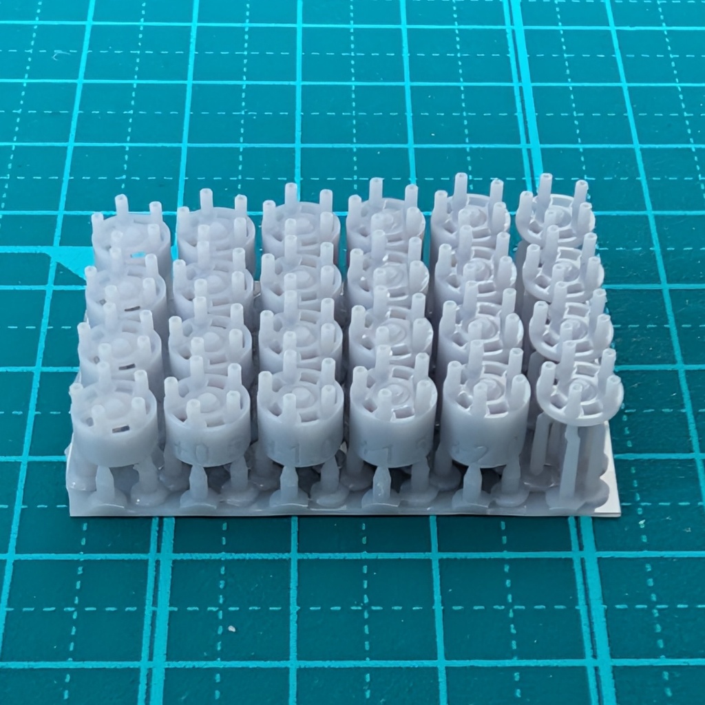 1/24 3Dプリントホイール 17インチ R-37SL17