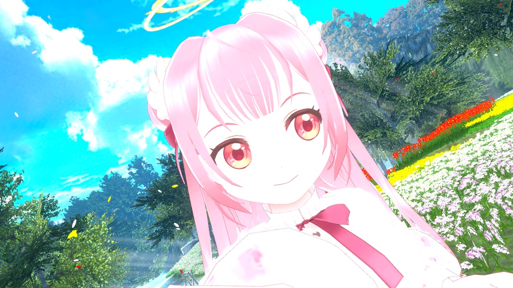 オリジナル3Dモデル「ここみ」