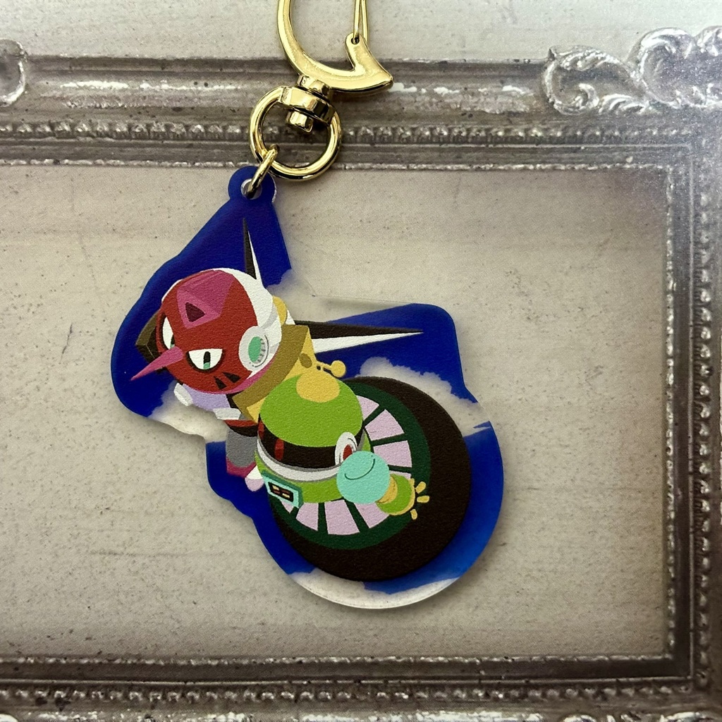 テンアス空デートアクリルキーホルダー