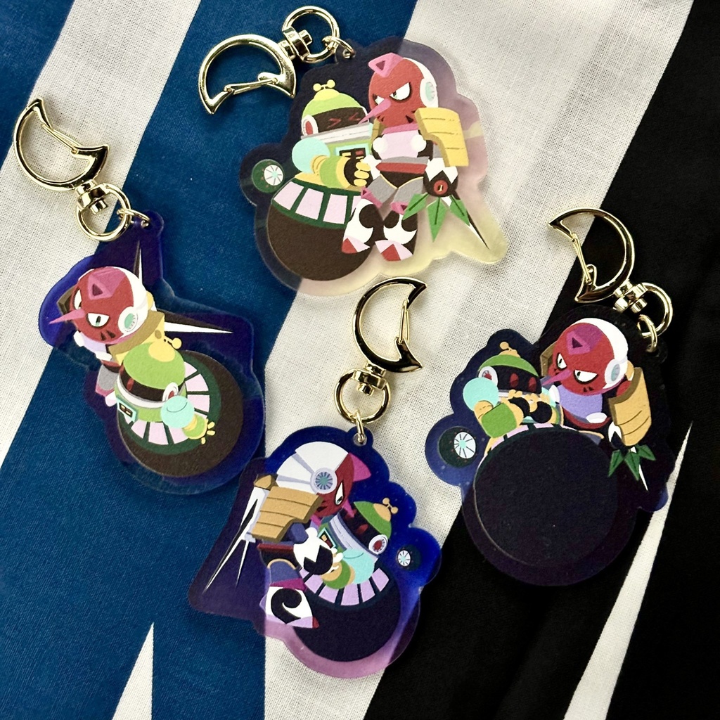 テンアス空デートアクリルキーホルダー