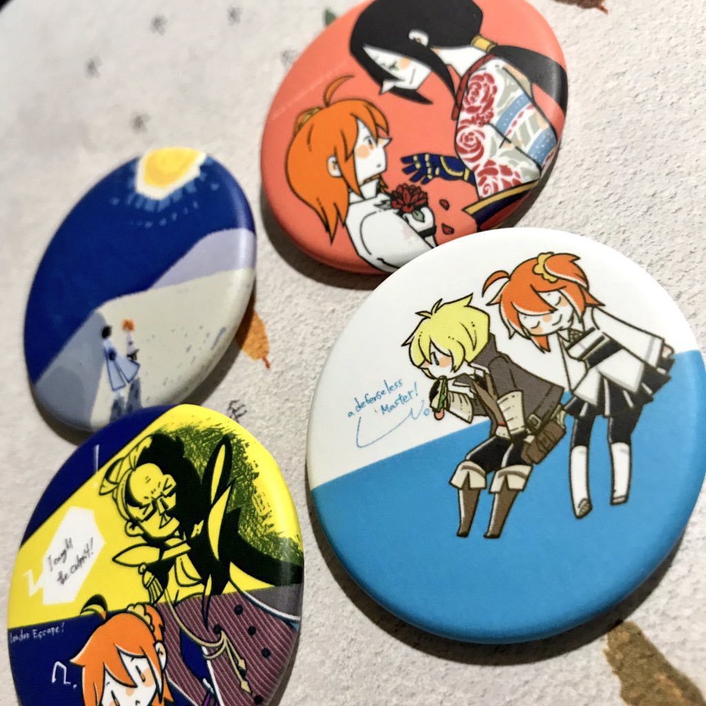 鯖ぐだ♀缶バッジ