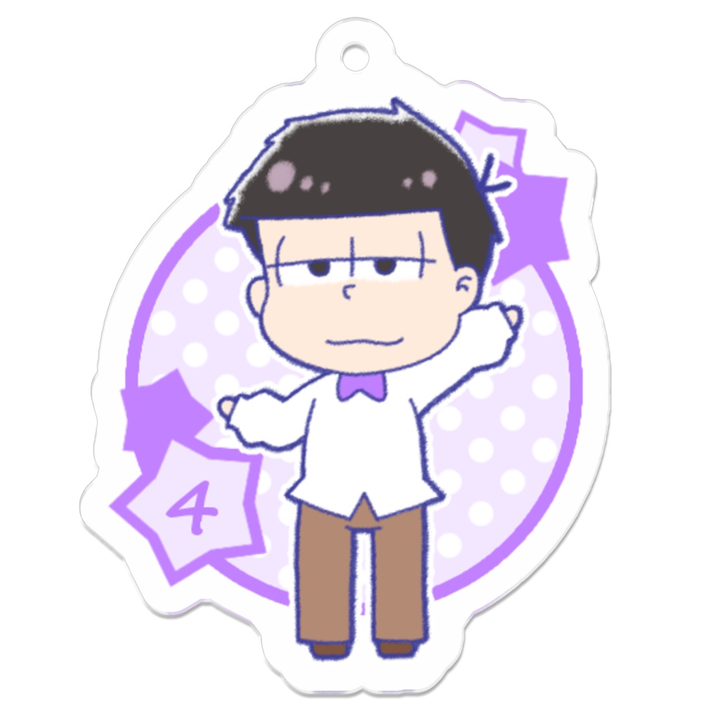 一松 バースデーver アクリルキーホルダー Ku Booth