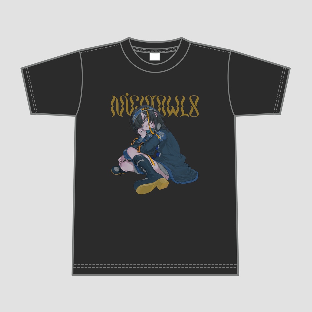 NIGHT OWLS 04 Tshirt (Black)