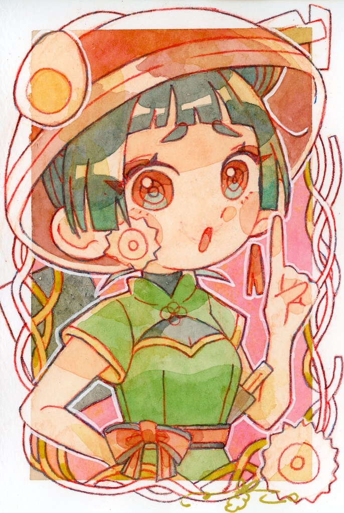 【原画】ポストカードドローイングまとめ