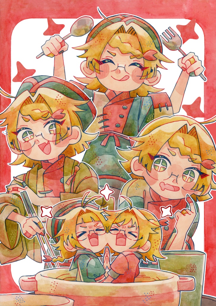 【お年玉】【A2サイズ原画】名古屋個展メインビジュアル【送料着払い商品】