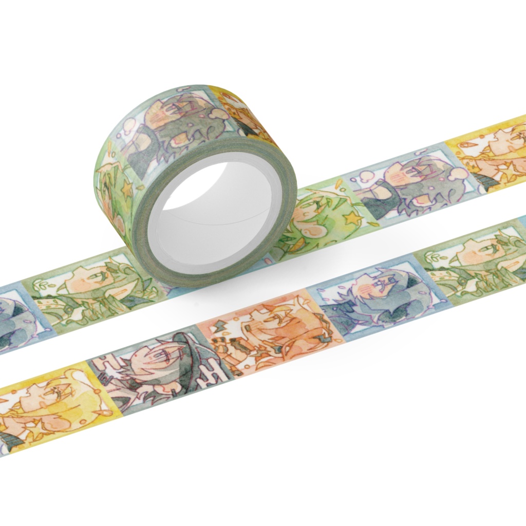 ハルモニアマスキングテープ【全3種】