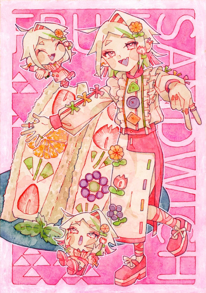 【原画】ちょ～サイコ～！【送料着払い商品】