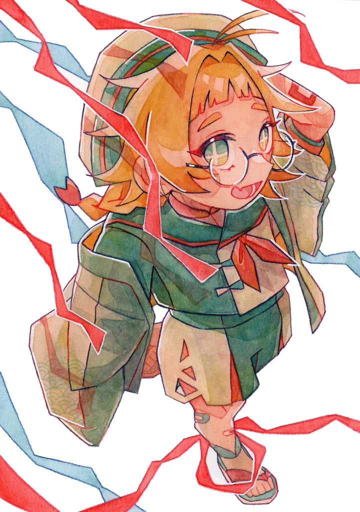 【お年玉】【原画】フレームレス原画