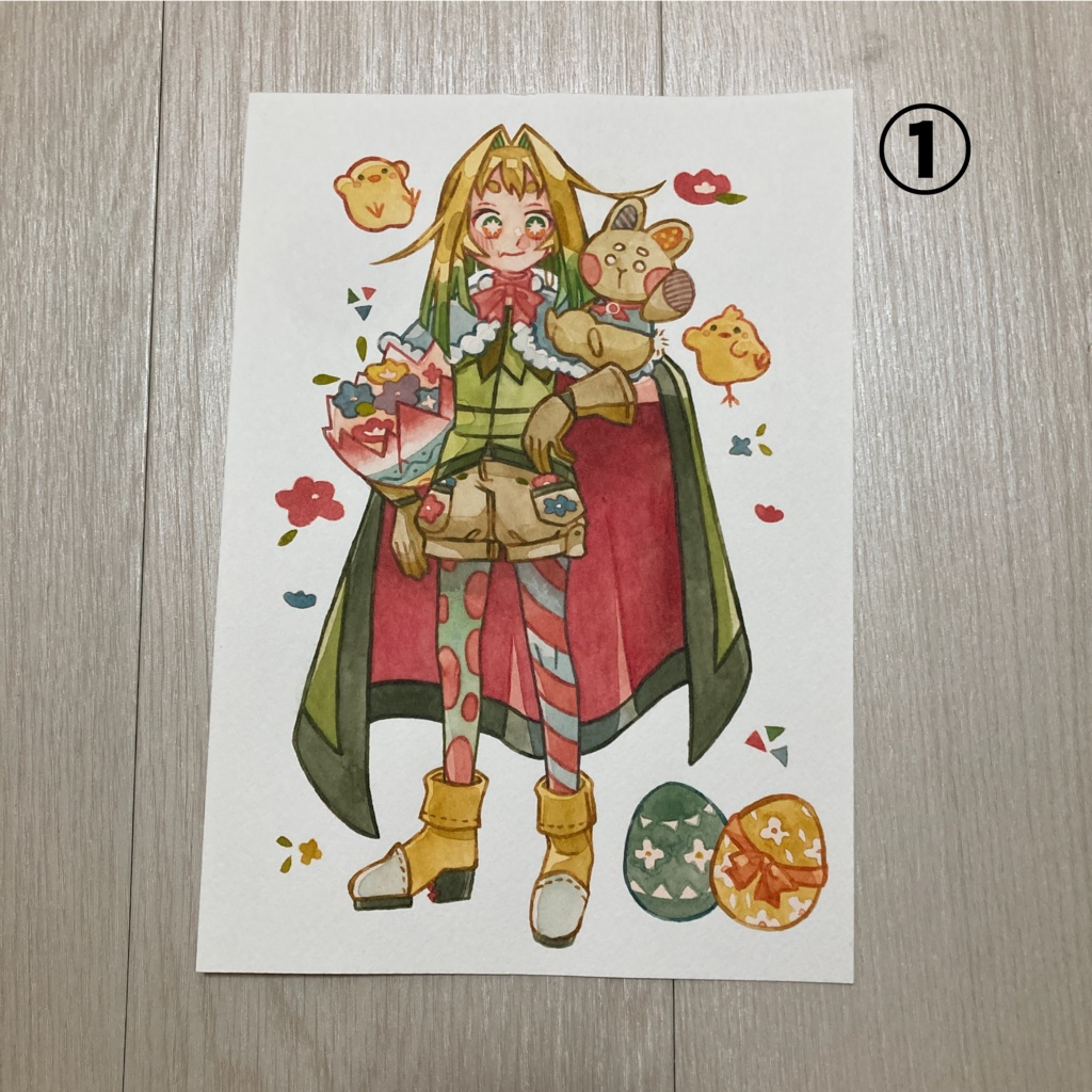 【お年玉】【原画】フレームレス原画