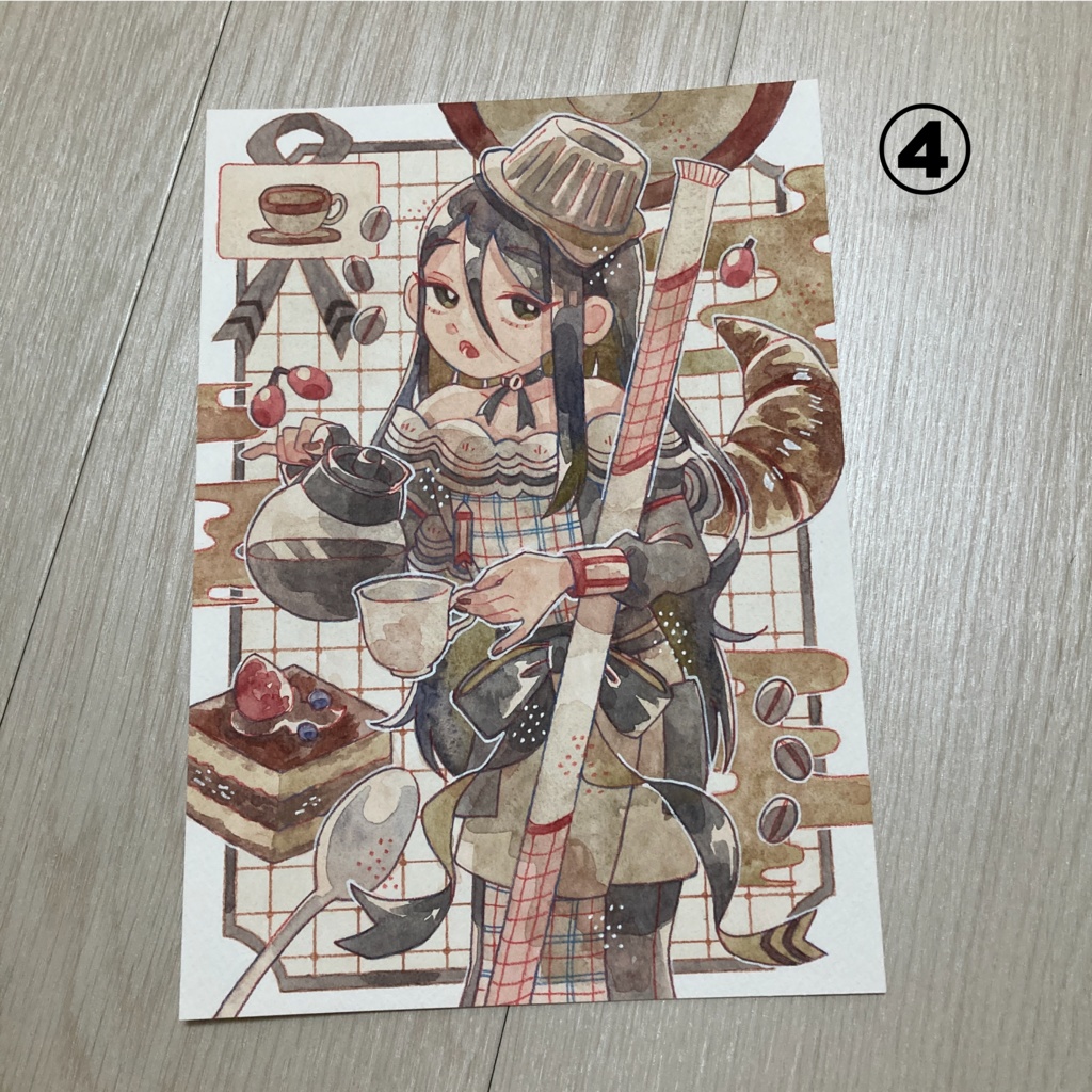 【お年玉】【原画】フレームレス原画