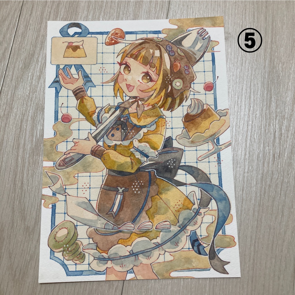 【お年玉】【原画】フレームレス原画