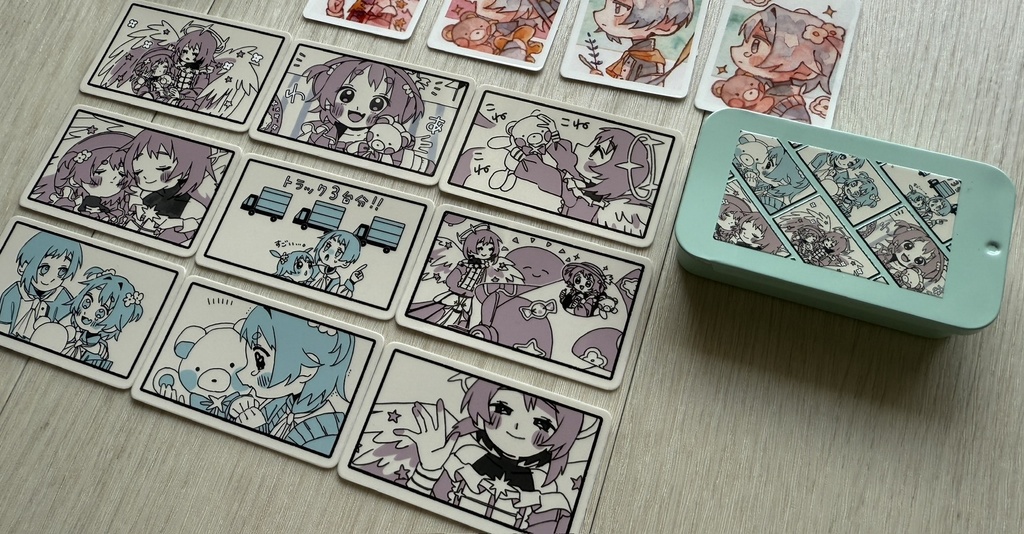 フレークシール缶