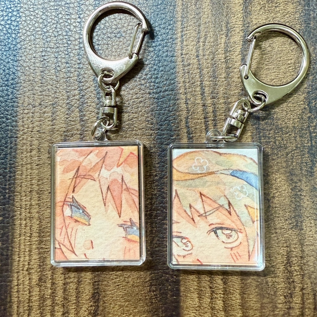 【原画】ミニ原画キーホルダー