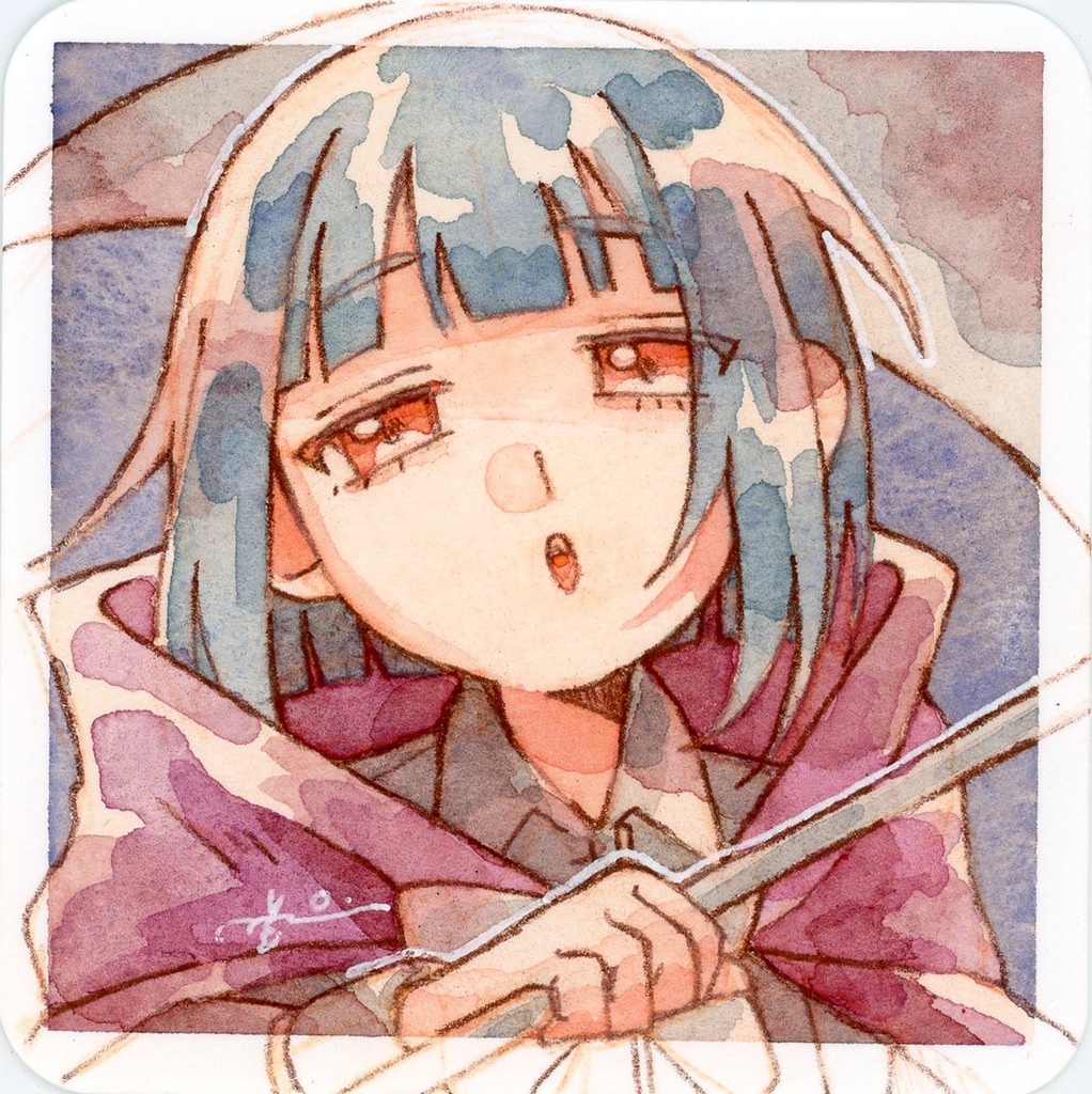 【原画】ハロウィンドローイング