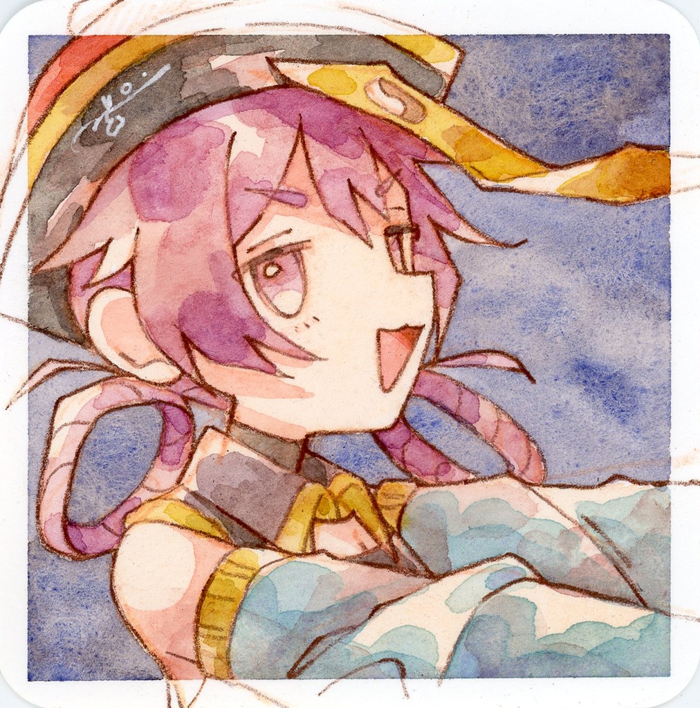 【原画】ハロウィンドローイング