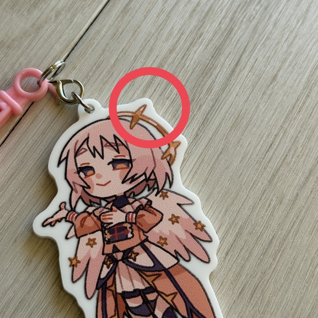 【アクリルキーホルダー】晴れ間で空白【概要必読】