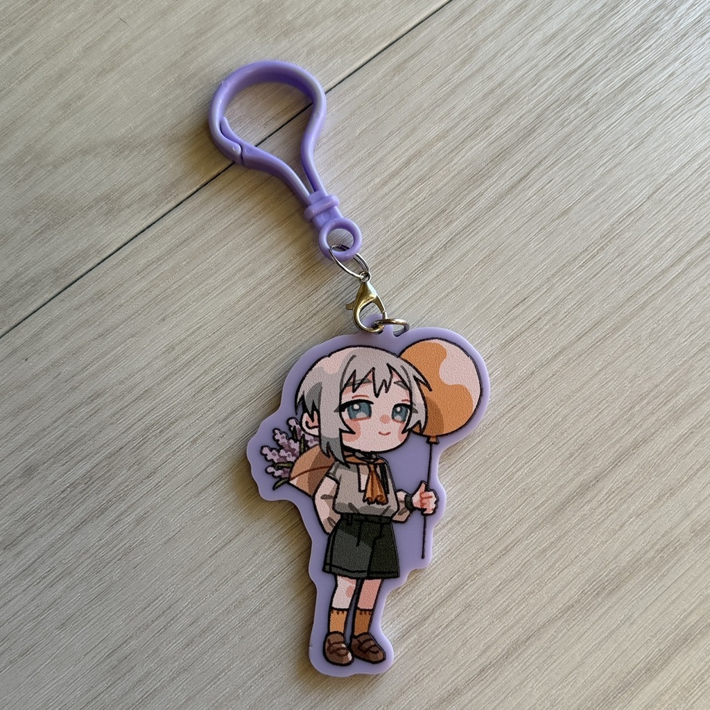 【アクリルキーホルダー】晴れ間で空白【概要必読】