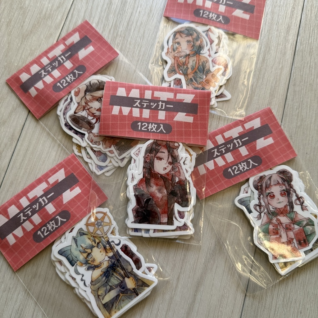 【ステッカー】MITZ【大小セット】