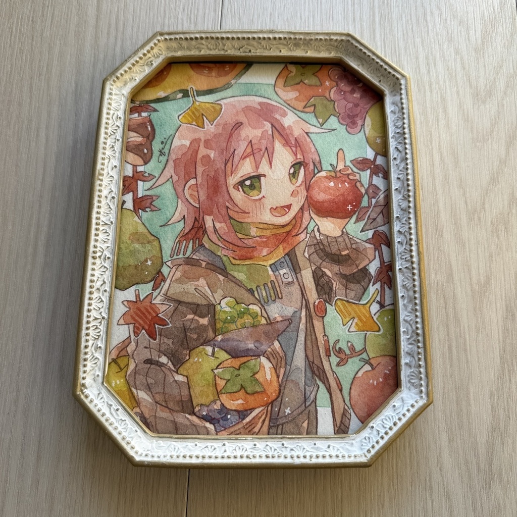 【原画】秋楽しむ 小作品