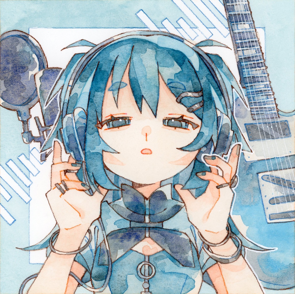 【原画】ENNUI 正方形原画