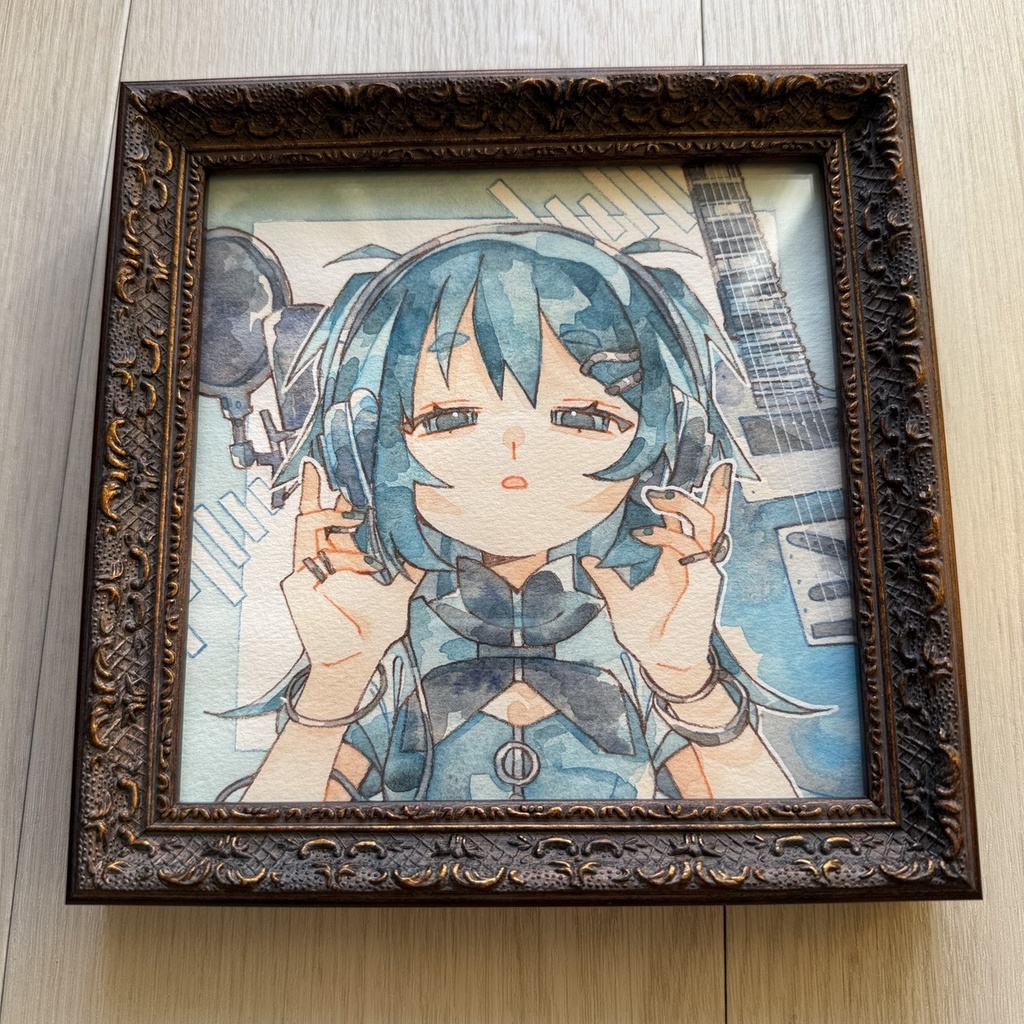 【原画】ENNUI 正方形原画