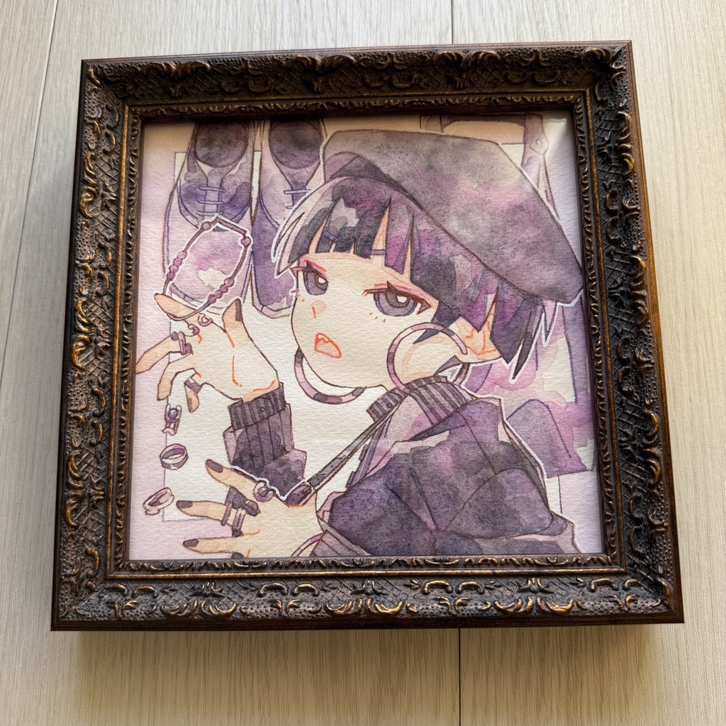 【原画】ENNUI 正方形原画