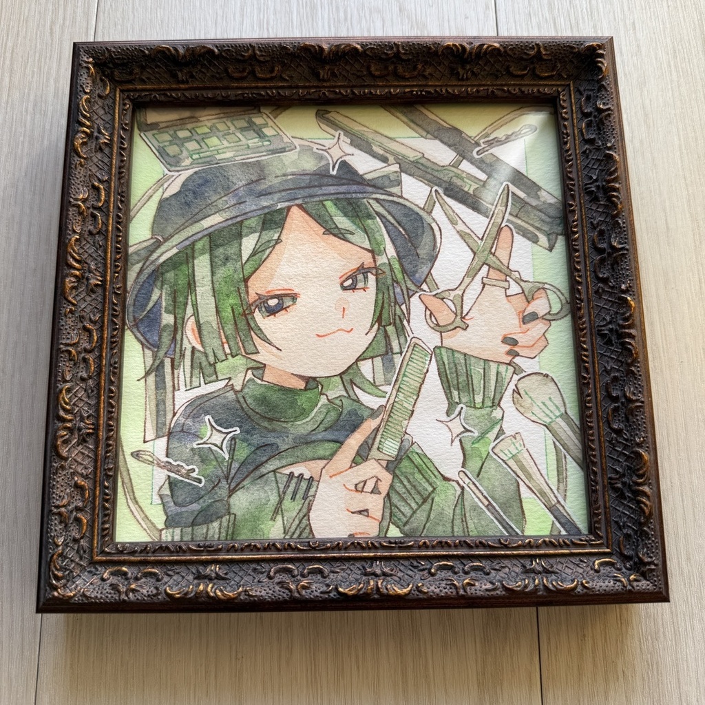 【原画】ENNUI 正方形原画