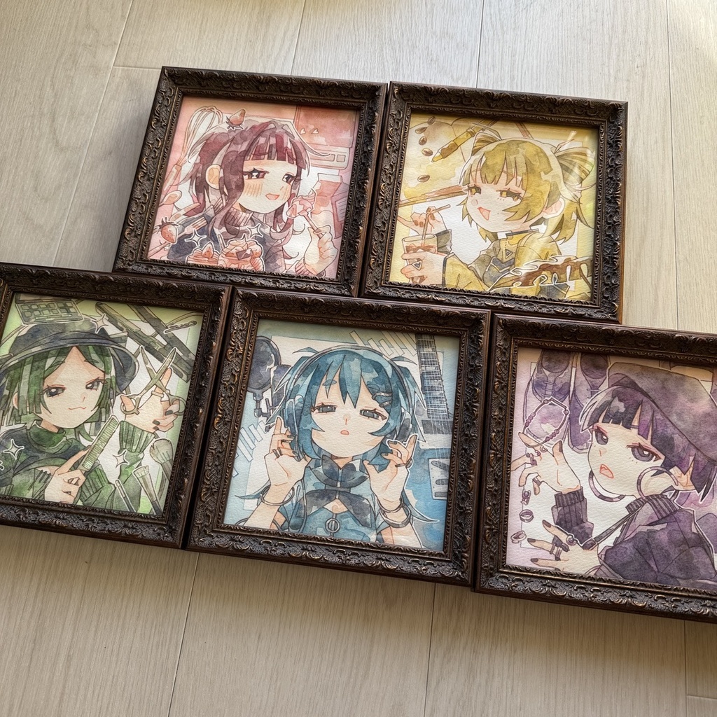 【原画】ENNUI 正方形原画