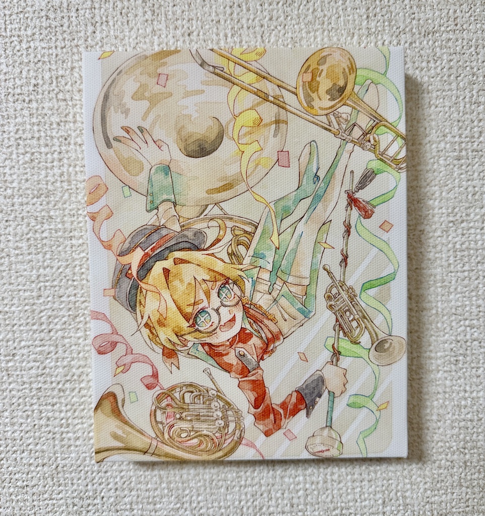 【個展グッズ】キャンバスプリント【F0サイズ】