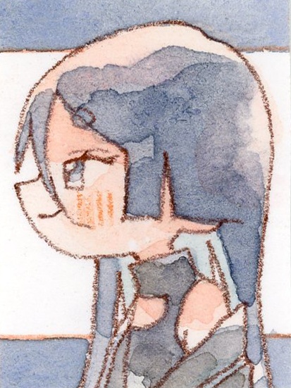 【原画】ミニ原画キーホルダー