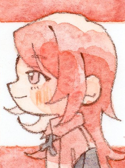 【原画】ミニ原画キーホルダー