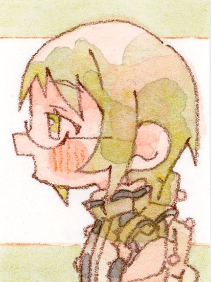 【原画】ミニ原画キーホルダー