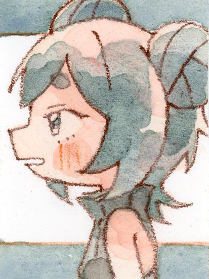 【原画】ミニ原画キーホルダー