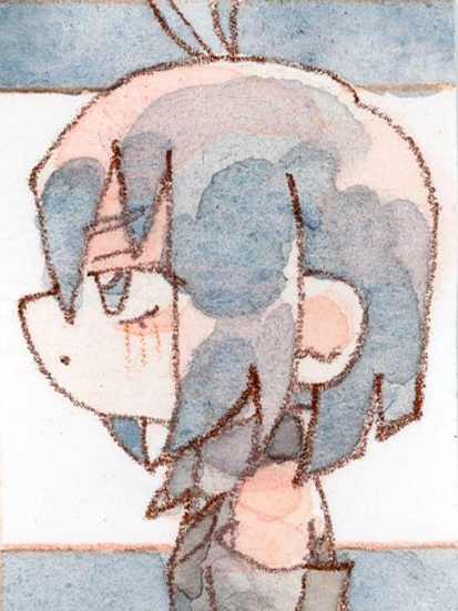 【原画】ミニ原画キーホルダー