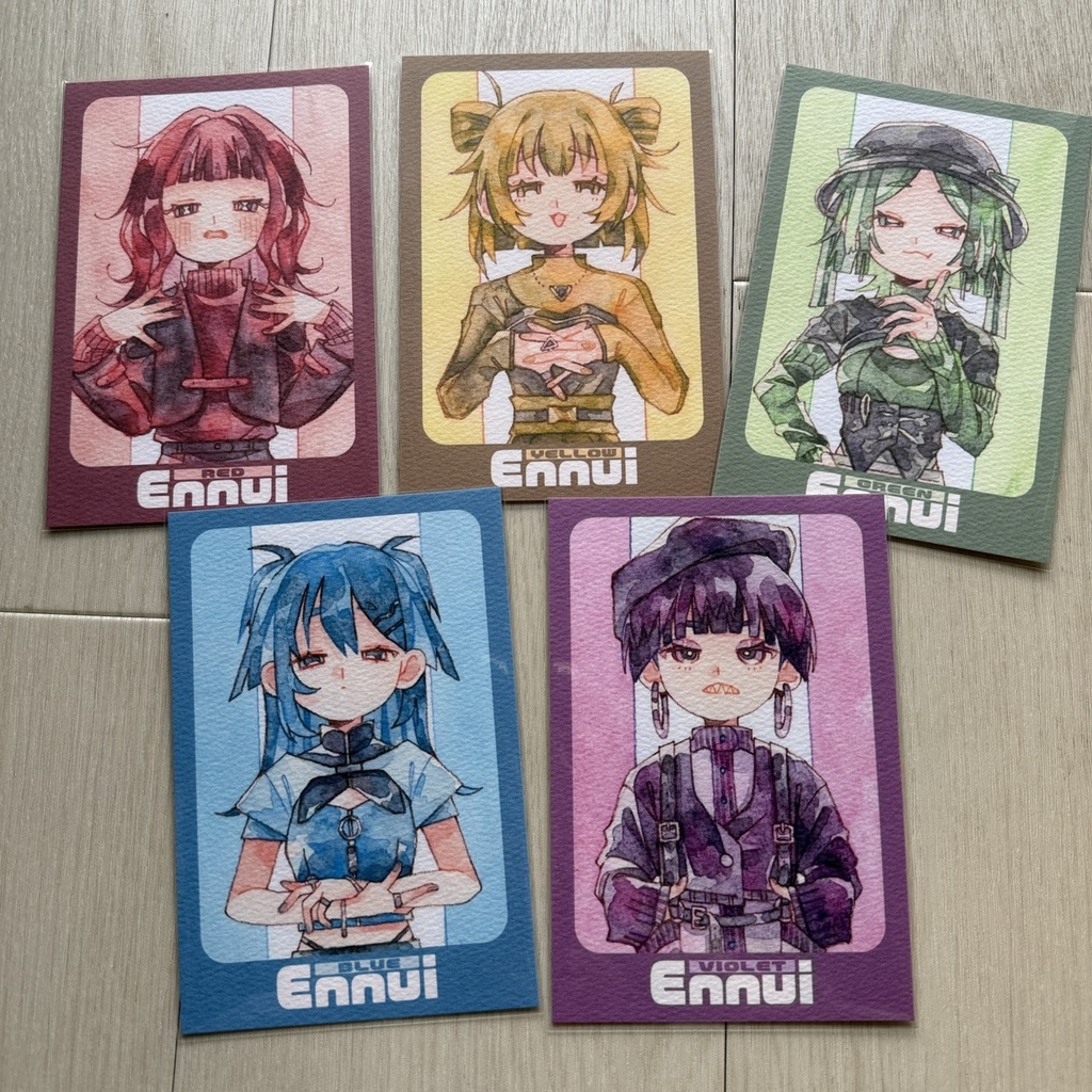 【ENNUI】ポストカードセット