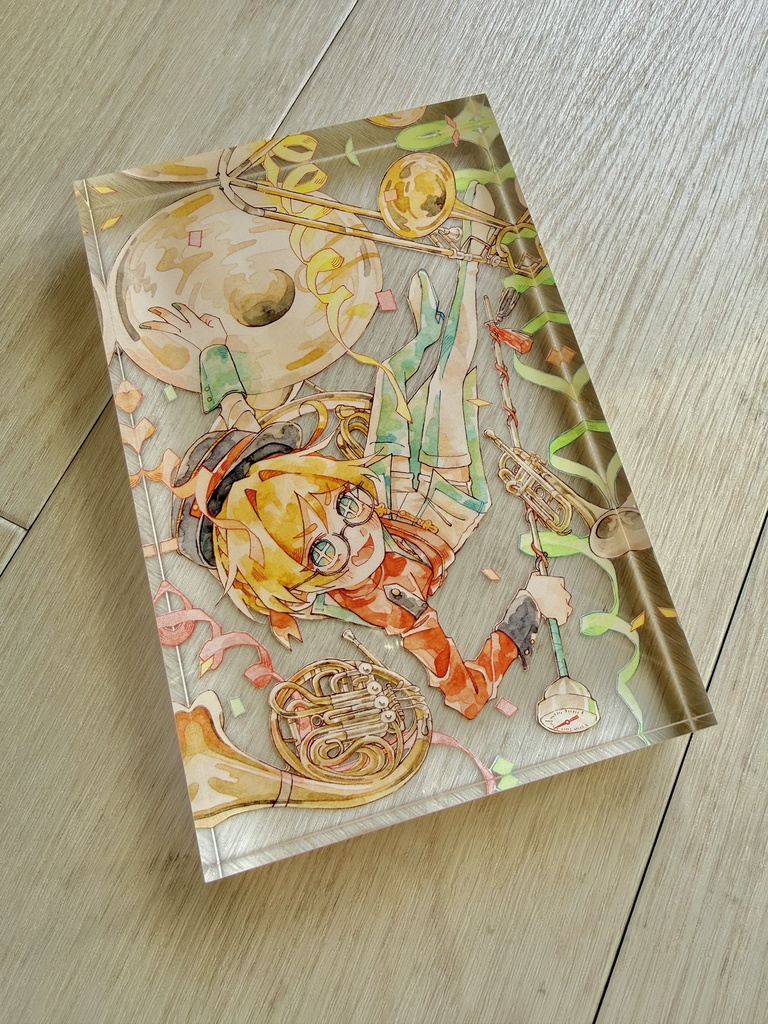 【個展グッズ】アクリルブロック