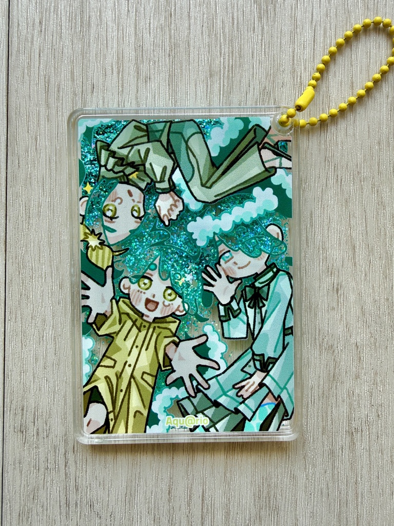 グリッターキーホルダー