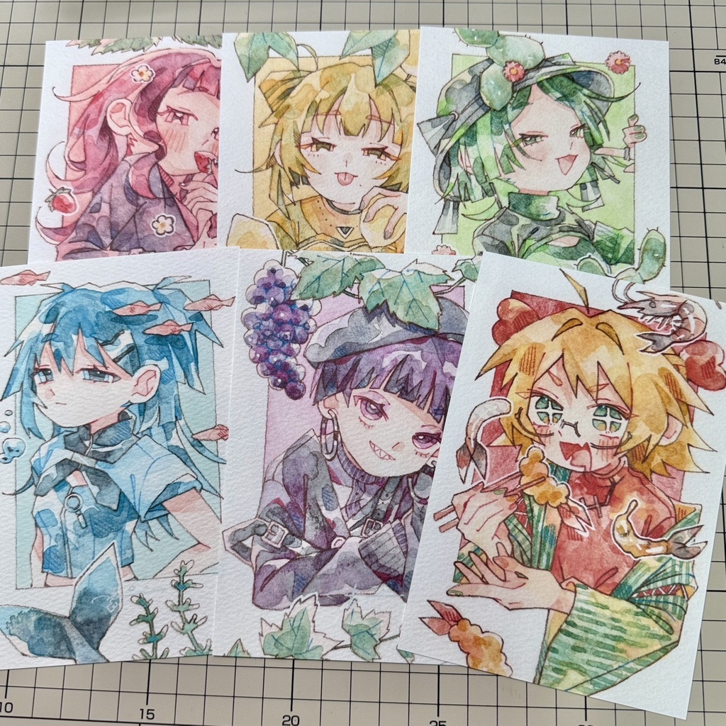 【ドローイングモール】ポストカードセット