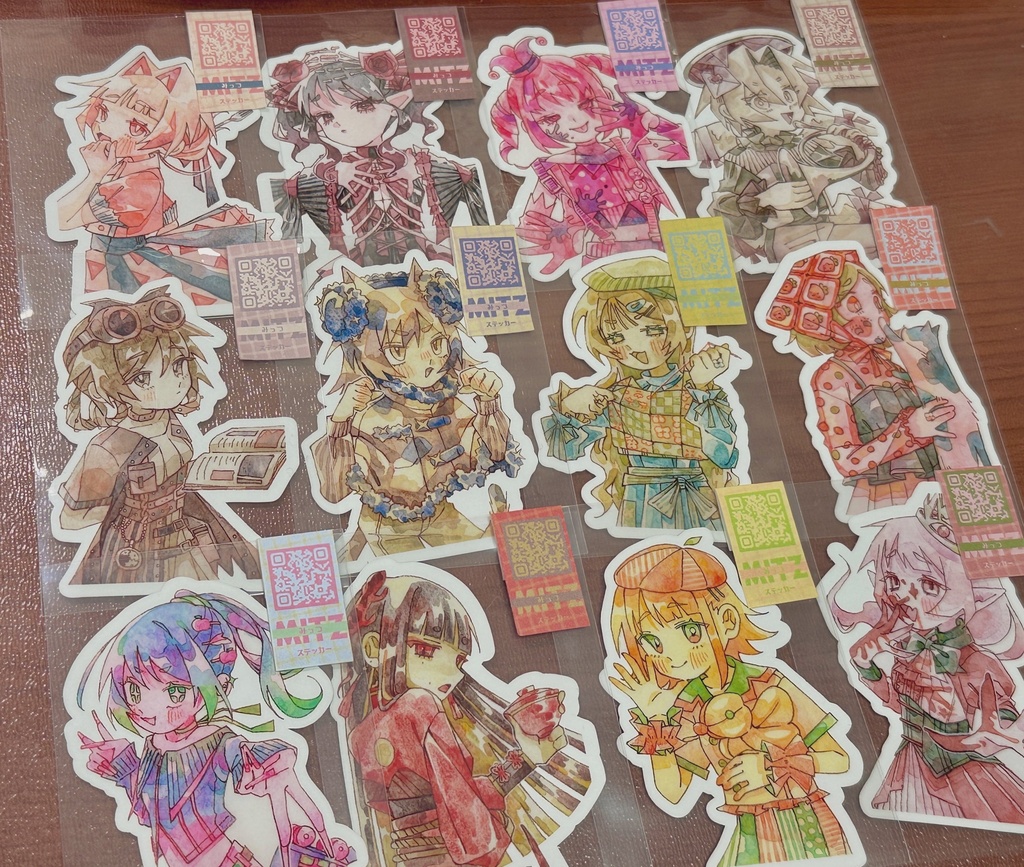 【12種1セット】MITZステッカー